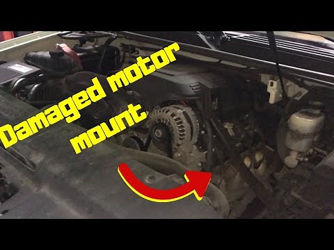 GM motor mount replacement