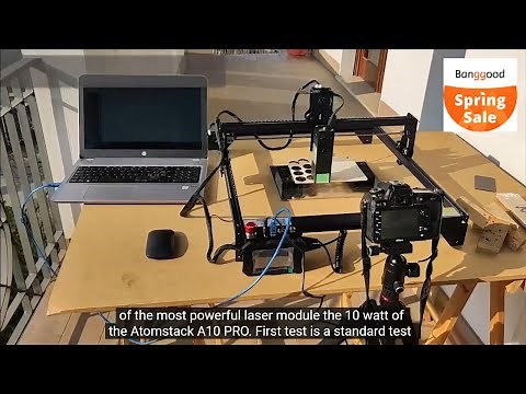 Atomstack A10, P9 and P7 Laser Engraver Review - Banggood Tool Sets