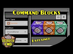 Command Block Introduction Guide | Minecraft Bedrock Command Block Tutorial | MCPE XBOX PS
