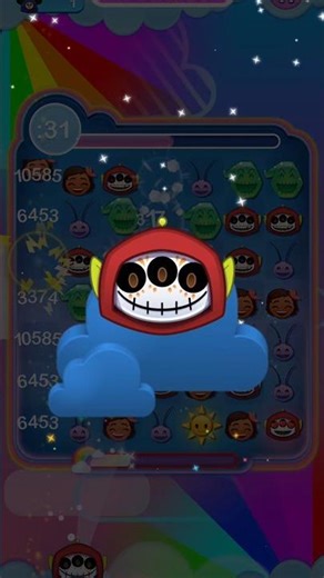 Coco Alien 😍 at Level 1 (Alien-Remix) Face Expression and Attack #disneyemojiblitz