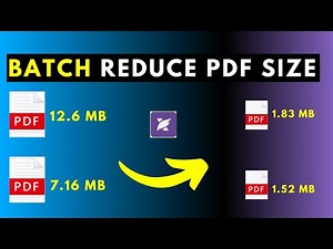 How to Reduce Size of Multiple PDF Files at Once Without Losing Quality Using Foxit PDF Editor