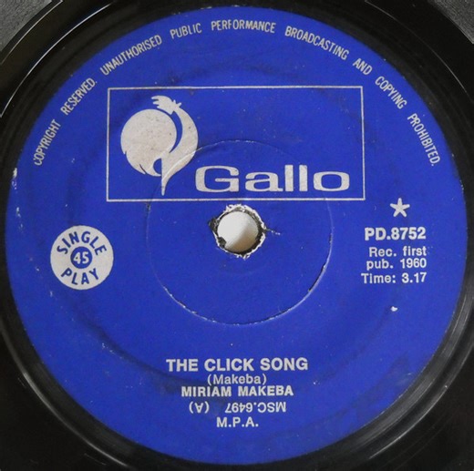 Miriam Makeba - The Click Song