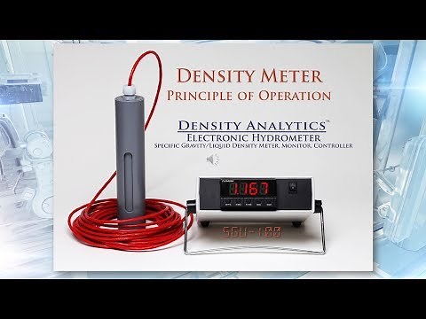 Density Meter How it Works & Principle of Operation- Density Analytics - Liquid Density Measurement