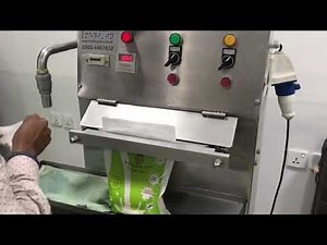 Semi automatic milk packing machine
