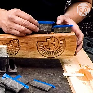 25K views · 39 reactions | Carving a Macuahuitl the wooden sword of Aztec Warriors | Crafty School | Facebook