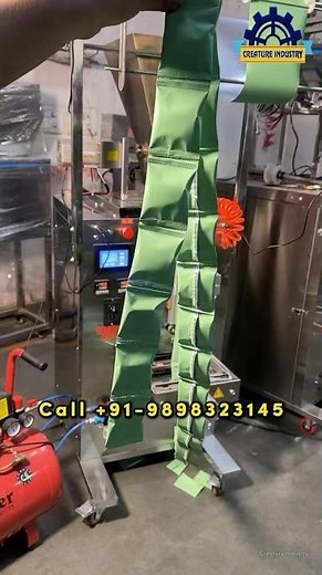 Small Size Packing With Nitrogen Air Filling | Most selling Packaging Machine #creatureindustry