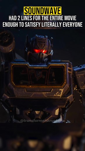 Soundwave Transformers: Nostalgic Memories from Childhood