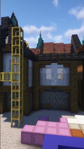 Day 16 of Building My Viewers Into My City! #minecraft #minecraftshorts #minecraftbuilding #shorts