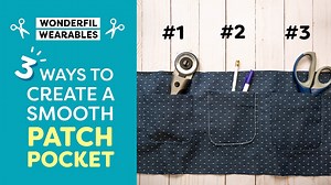 Today we’re going to show you 3 ways of creating a smooth patch...