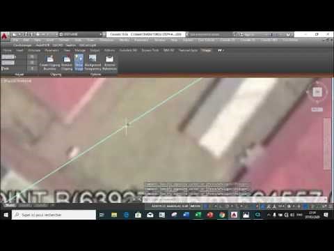 How to Georeference an image in AutoCAD ?