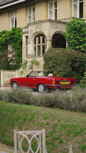 The 300SL R107. A car that defined an era and still carries its presence with ease. #300sl #r107