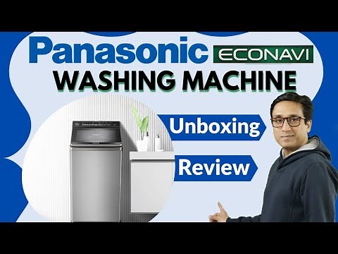 Panasonic Washing Machine ⚡ UNBOXING & REVIEW 🔥 TOP LOAD FULLY AUTOMATIC