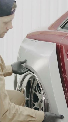 First fitting wide body kit for Audi A4 #monsterservice #automobile