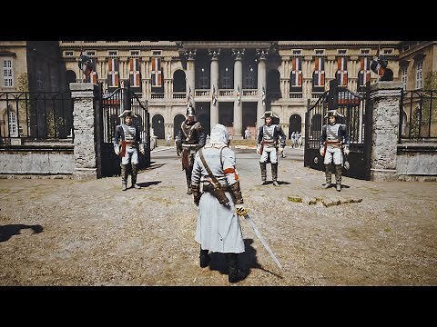 Assassin's Creed Unity - Perfect Stealth Kills & Flawless Combat Gameplay - PC RTX 2080 Showcase