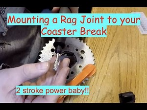 Rag Joint on a Coaster Brake Hub