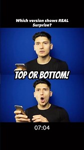 Which is REAL? Top or Bottom? #shorts