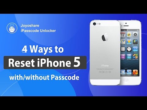 How to Reset iPhone 5 with/without Password (4 Ways)