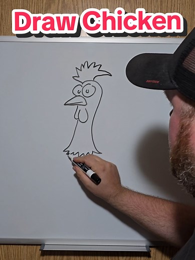 Easy Guide on How to Draw a Chicken