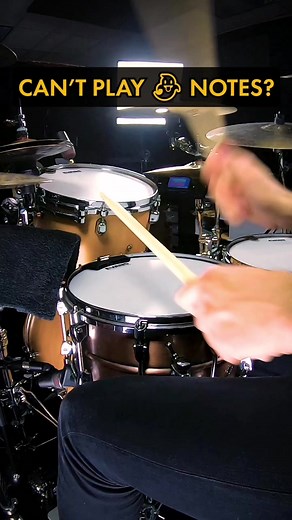 Ghost notes 👻🎶 Crucial technique to learn! Here are two things I always teach my students to set them up for ghost note success. 💪 Full video in my Stories 🙌 ✅ 1. Keep your "resting position" close to the snare drum. You can't play ghost notes properly if there's too much travel distance. After hitting a snare accent, focus on controlling the rebound and then "hovering" just an inch or so above the snare drum. This will allow you to drop your wrist for a quick ghost note or two, without firs