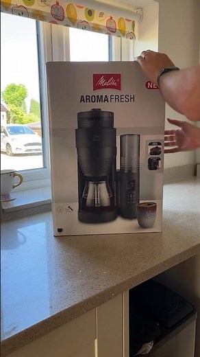 ALL NEW Melitta Aromafresh ll Coffee Machine Unboxing