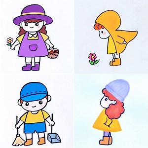 7.5K views · 71 reactions |  Super Easy & Cute Cartoon Drawing for Kids: Step-by-Step Tutorial! ✏️ | Simple Drawings | Facebook