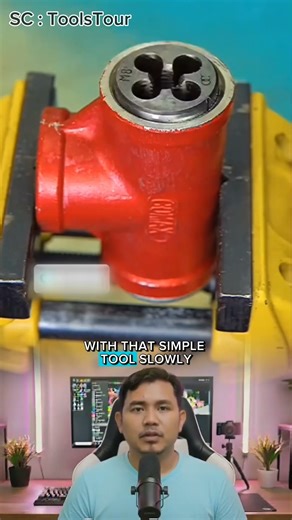 Fixing a Damaged Threaded Rod#shorts