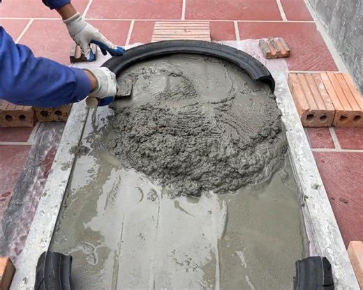 Creative Cement Projects From Old Tires. | Creative Crafts