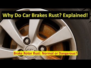 Why Do Car Brake Rotors Rust? Is It Normal? | Disc ख़राब हो जायेगा क्या? Rusting Problem & Solution ✅