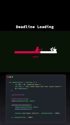 👉 How to Create a Deadline Loading Page Using HTML, CSS, and JavaScript! ⏳🔥 [JCi6mnBxW8U]