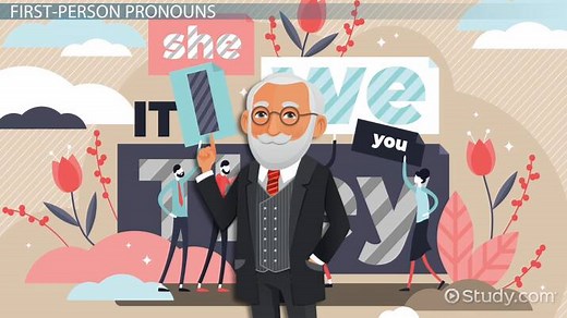 First-Person Pronouns | List & Examples