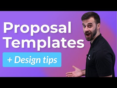 20 Proposal Templates and Design Tips
