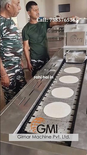 1000 roti/ hour Chapati Making machine | Indian army, gurudwara, temples, office canteen and more