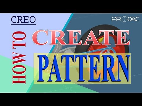 Create Pattern in Creo Parametric