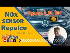 How to Replace VW NOx Sensor | Volkswagen tiguan nox Bank 1 P220900 Repair| Sanu Motors With Charlie