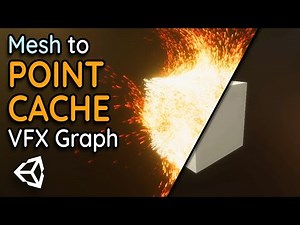Convert meshes to Point Cache maps in Unity VFX Graph