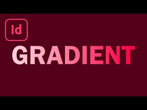 How to Add Gradient to Text In Adobe InDesign