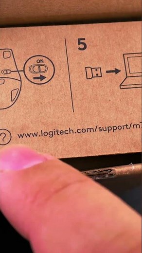 Logitech M705 Marathon Wireless Mouse Unboxing Setup Test 10
