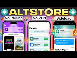 AltStore Ultimate Guide : IPA Install & Refresh Guide (No VPN)