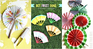15 DIY Paper Fans to Make Your Own Origami Hand Fans