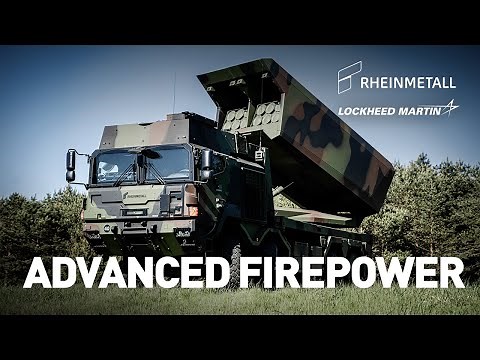 Rheinmetall and Lockheed Martin present new GMARS rocket launcher