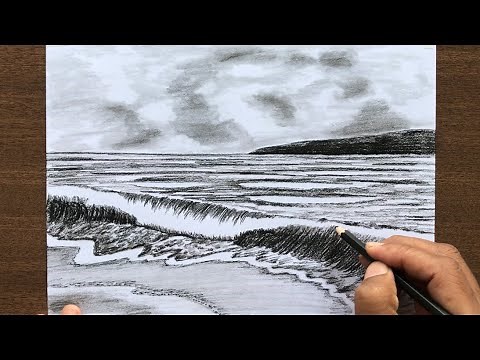 How to Draw Sea Waves