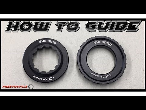 Shimano Centerlock Disc Rotor Removal Tools