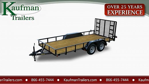 Utility Trailers | Flatbed, Single & Tandem Axle Models