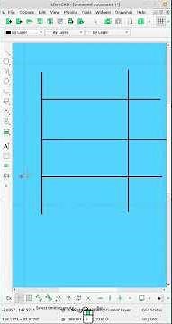 How to Use Trim Tool in LibreCAD | Quick & Easy Tutorial #design #designer #cad