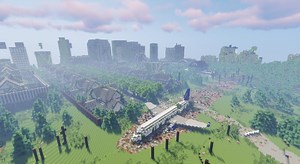 The Dead Earth[DOWNLOAD] Open world Zombie apocalyspe 1.16  READ DESCRIPTION Minecraft Map