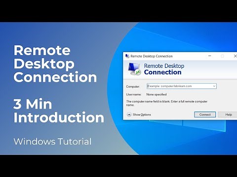 Remote Desktop Connection Explained | Introduction to RDP