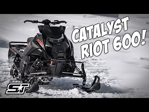 2024 Arctic Cat CATALYST Riot 600 Detailed Snowmobile Overview