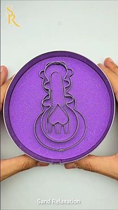 ⛄️☃️ Kinetic Sand Cutting ASMR SHAPES Satisfying Video #shorts