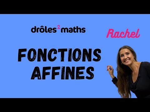 Replay Cours 2nde - Fonctions Affines