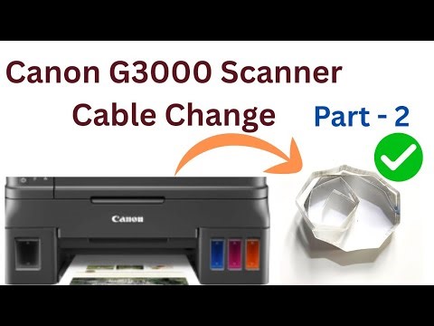 Canon g3000 support code 5011 Scanner cable changed Part 2